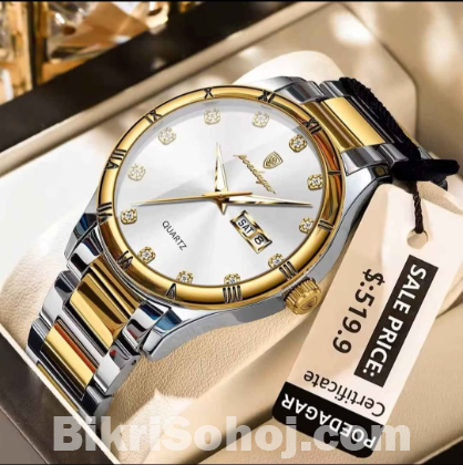 Poedagar Luxury Quartz Wrist Watch for Men